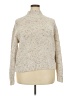 Old Navy Tweed Ivory Turtleneck Sweater Size XXL - photo 1