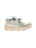 Assorted Brands Silver Ivory Sneakers Size 4 1/2 - photo 1