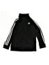 Adidas 100% Polyester Black Track Jacket Size 7 - photo 1