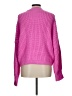 She + Sky 100% Acrylic Solid Pink Pullover Sweater Size L - photo 2