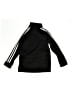 Adidas 100% Polyester Black Track Jacket Size 7 - photo 2