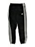 Adidas 100% Polyester Black Track Pants Size 7 - photo 1