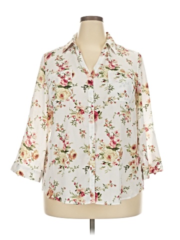 Iz Byer 3/4 Sleeve Blouse (view 1)