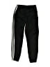 Adidas 100% Polyester Black Track Pants Size 7 - photo 2