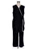 Tahari Solid Black Jumpsuit Size 3X - photo 1