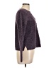 DressBarn Tweed Purple Pullover Sweater Size L - photo 4