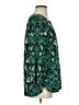 J.Crew 100% Polyester Green 3/4 Sleeve Top Size 4 - photo 4