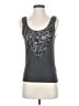 Luisa Cerano Gray Sleeveless Top Size 4 - photo 1