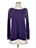 Investments Purple Pullover Sweater Size S - photo 1