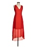 Naked Zebra 100% Polyester Color Block Red Cocktail Dress Size S - photo 1