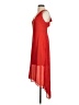 Naked Zebra 100% Polyester Color Block Red Cocktail Dress Size S - photo 5