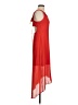 Naked Zebra 100% Polyester Color Block Red Cocktail Dress Size S - photo 4