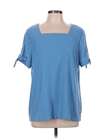 PASSPORTS Short Sleeve Blouse (view 1)