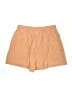 Pink Lily Solid Tan Shorts Size S - photo 2