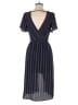 Soulmates Chevron-herringbone Blue Romper Size S - photo 2