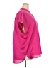 Lane Bryant 100% Polyester Pink Short Sleeve Blouse Size 18 - 20 Plus - photo 4