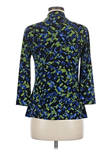 Liz & Co. 3/4 Sleeve Blouse (view 2)