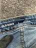 Old Navy Solid Blue Jeans Size 4 - photo 3