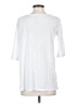 Go Couture White 3/4 Sleeve Top Size S - photo 2