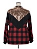 Vanilla Bay Plaid Red Black Pullover Sweater Size 2X - photo 2