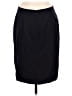 Tahari by ASL Solid Black Blue Formal Skirt Size 8 - photo 2
