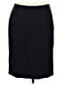 Tahari by ASL Solid Black Blue Formal Skirt Size 8 - photo 1