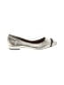 NANETTE Nanette Lepore Metallic Silver Gold Flats Size 8 - photo 1