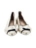 NANETTE Nanette Lepore Metallic Silver Gold Flats Size 8 - photo 2