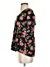 Say Anything 100% Polyester Floral Black Short Sleeve T-Shirt Size S (estimated) - photo 5
