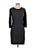 Mossimo Solid Gray Casual Dress Size L - photo 1