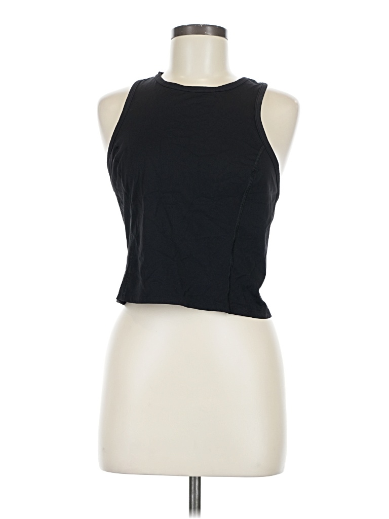 Pre-owned Lululemon Athletica Active Tank Top In Black