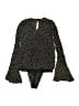 Intimately by Free People 100% Rayon Black Bodysuit Size XS - photo 1