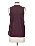 Chelsea28 100% Polyester Burgundy Sleeveless Blouse Size XS - photo 2