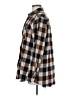 Assorted Brands 100% Cotton Plaid Brown Long Sleeve Button-Down Shirt Size M - photo 5