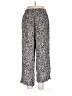H&M 100% Viscose Animal Print Silver Casual Pants Size L - photo 2