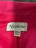 Nicolette 100% Polyester Pink 3/4 Sleeve Blouse Size 20W - photo 7