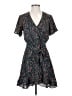 Unbranded 100% Polyester Floral Teal Casual Dress Size S - photo 1