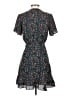 Unbranded 100% Polyester Floral Teal Casual Dress Size S - photo 2