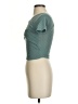 Shein Teal Short Sleeve Turtleneck Size XS - photo 5
