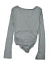 Francesca's 100% Polyester Gray Long Sleeve Top Size XS - photo 2