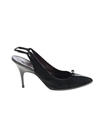 Chanel Suede Slingback Heels (view 1)
