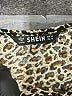 Shein Animal Print Brown Cocktail Dress Size M - photo 7