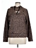Assorted Brands Animal Print Brown Pullover Sweater Size L - photo 1