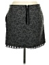 Jessica Simpson Animal Print Gray Casual Skirt Size 7 - 8 - photo 2