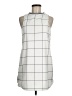 Missguided Argyle White Casual Dress Size 8 - photo 1
