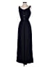 Zara Solid Blue Jumpsuit Size S - photo 1