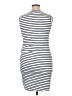 BTFBM Stripes White Casual Dress Size XL - photo 2