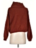 Urban Outfitters 100% Polyester Solid Brown Turtleneck Sweater Size XS - photo 2