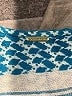 Dodo Bar Or 100% Cotton Chevron-herringbone Blue Romper Size L - photo 3