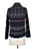 Curio Chevron-herringbone Teal Pullover Sweater Size S - photo 2
